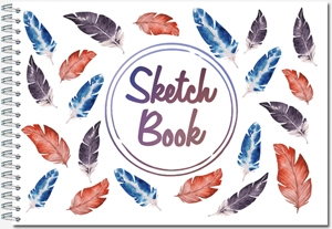 скетчбук а6 60л на гребне, 100г/м2,  белизна 100%, 2620  /полином