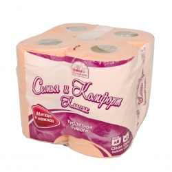 Туалетная бумага однослойная 1 шт. 2-сл. Туалетная бумага семейная. Т/бумага veiro comfort 4шт 2сл белая *12*48. Бумага 1- слойная 56м.