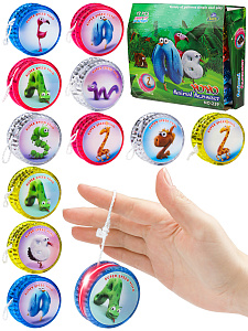 игрушка йо-йо веселые насекомые со световым эффектом и-2141 изображение игрушка йо-йо веселые насекомые со световым эффектом и-2141