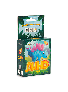 игра настольная диномир 2-4 игрока, 4+, bg-11054 /эврикус