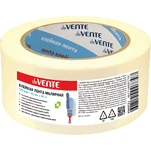 креп лента (малярная) 50мм*40м, 125мкм 4163102 /devente