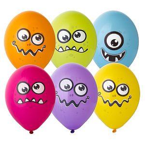 шар возд. 14" забавные монстрики ассорти 1103-1946