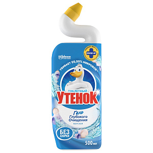 средство для туалета 500мл морской /туалетный утенок