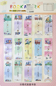 закладки для книг 3,7*10,5см 6шт. звери в машинках ассорти 15диз., м-4754 /mazari изображение закладки для книг 3,7*10,5см 6шт. звери в машинках ассорти 15диз., м-4754 /mazari