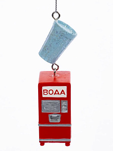 украшение автомат с водой 9см 91523 /феникс-презент