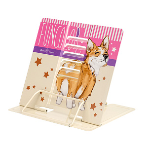 подставка для книг fun. корги, металлическая, с регулир.наклоном, 24-0012/01 /bv изображение подставка для книг fun. корги, металлическая, с регулир.наклоном, 24-0012/01 /bv