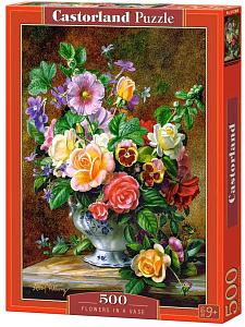 пазлы 500 330*470 цветы в вазе b-52868 /cl