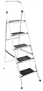 лестница-стремянка класс плюс 5 ступеней до 120кг 1150мм 123305 /perilla