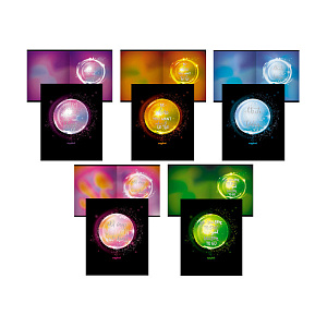 тетрадь 48л клетка  magic ball. мко,  вырубка, запечатанный оборот, тит.лист, 487837 /эксмо