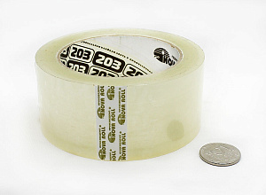 клейкая лента 48мм*100м  прозрачная  38мкм  /novaroll