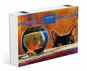 пазлы 500 330*480 premium узнай себя-1! под.коробка 27909 /legend