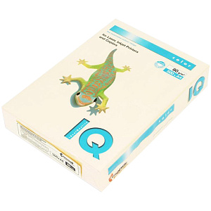 бумага  а4 80г/м2  500л  кремовая  /iq color