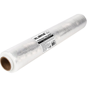 стрейч-пленка пищевая пэ 450мм*300м 6мкм 0,73кг +-5% 605042 /лайма