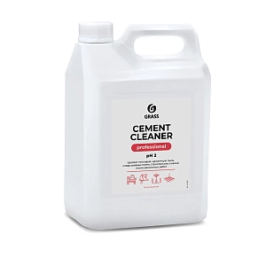 очиститель после ремонта cement cleaner 5,5кг (кислотное) 125305 /grass