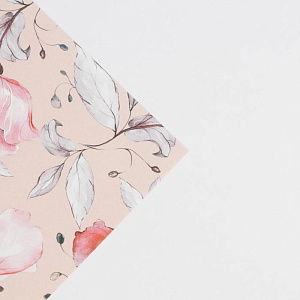 бумага упаковочная 50*70см нежные цветы, 80г/м2 6885214 /даритесчастье изображение бумага упаковочная 50*70см нежные цветы, 80г/м2 6885214 /даритесчастье фото