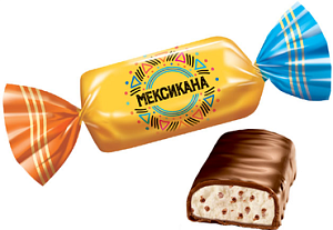 конфеты глэйс нежное пралине с шоколадным вкусом 0,5кг, вк274