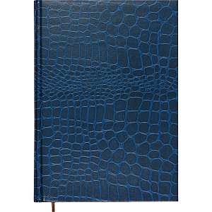 ежедневник /attomex а5  arcona  бумвинил с поролоном, 1ляссе, белый блок, синий 2034531