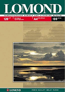 фотобумага а4 120г/м2, 25л матовая 1-сторонняя 0102030 /lom