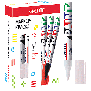 маркер-краска 4мм длина письма 400м белая 5043700 /devente