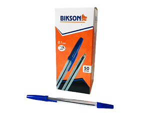 ручка 1,0 масляная синяя bn0485 /bikson