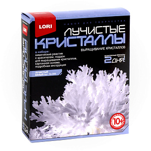 лучистые кристаллы. белый лк-006 /lori