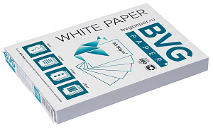 бумага офисная а5 200листов 80г/м2  bvg paper