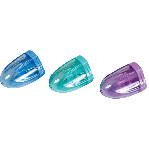 точилка пластиковая с контейнером овальная 4071302 /devente