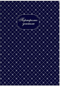 папка-портфолио учителя фактура, 25файлов, 6листов. 7бц, поролон 38017  /фен