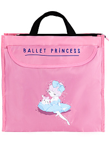 сумка для дополн.занятий 36*31*12см принцесса балета, 1о, полиэстер, /пп