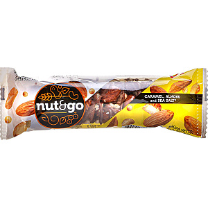 батончик миндальный nut&go, 34г вк313