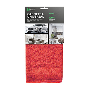 салфетка из микрофибры универс. 30*30см /grass