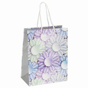 пакет бумажный 18*10*23 flowers, 700808 /золсказка изображение пакет бумажный 18*10*23 flowers, 700808 /золсказка фото