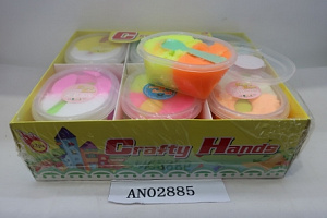 слайм котик с шариками исм-3540 /рыжий кот