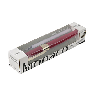 ручка 0,5 monaco, софттач, синяя, бордовый корпус, с доп.стержнем, к/к 20-0125/06-02 /bv