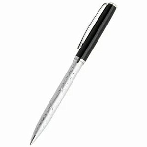 ручка pralormo корпус металл черная/золото, пов. механизм, исккожа.футляр, mapb-gb /manzoni