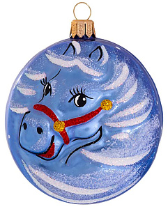 фигурка знака зодиака - лошадь  к/у с1151 /елочка