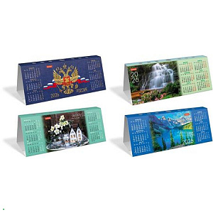 календарь-домик настольный с фигурной высечкой, ассорти кд6 092015 /hatber
