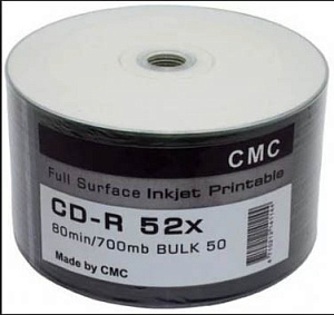 диск cd-r cmc 700mb 52x  bulk/50шт
