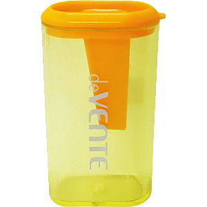 точилка пластиковая  с контейнером, прямоугольная, цвет ассорти 4071313 /devente